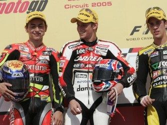 Otro podio de campanillas: Stoner, Lorenzo y Dovizioso