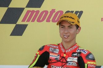El podio del futuro: Pedrosa,Stoner, Lorenzo