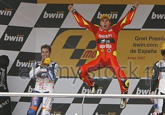 Lorenzo, ganador en Jerez por delante de Bautista y Dovizioso