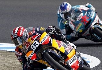 Increíble triunfo de Márquez en Portugal y medio título en el bolsillo
