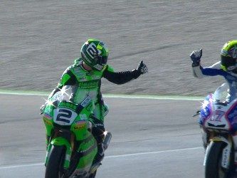 Talmacsi felicita a Abraham tras su victoria