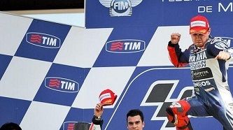 Lorenzo 'voló' en Italia