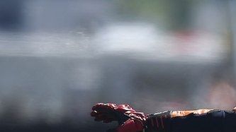 Márquez 'volaba' en su Honda
