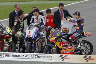 Lorenzo, Elías y Márquez, campeones en 2010