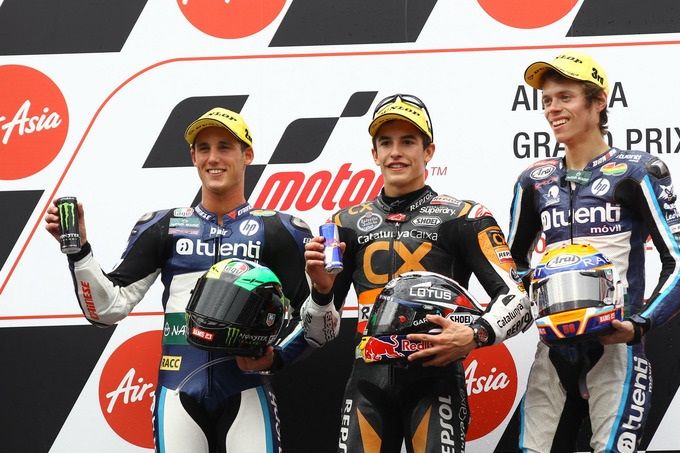 Triplete español en Moto2 en Motegi