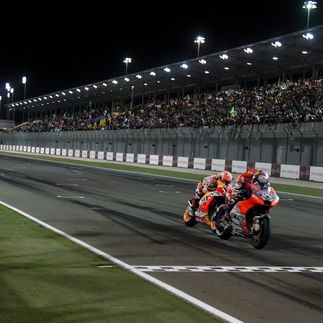 Dovi ganó a Márquez por milésimas