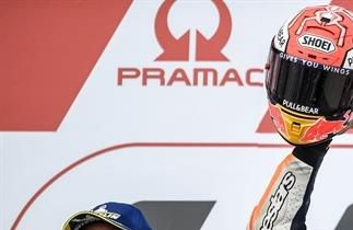 Márquez ganó a las Yamaha en Alemania
