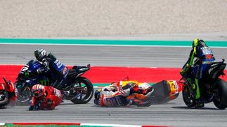 'Strike' de Lorenzo en Montmeló