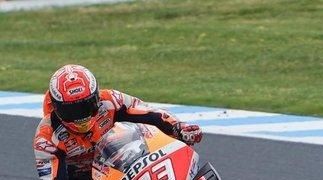 En Australia, Márquez ganó y Viñales cayó