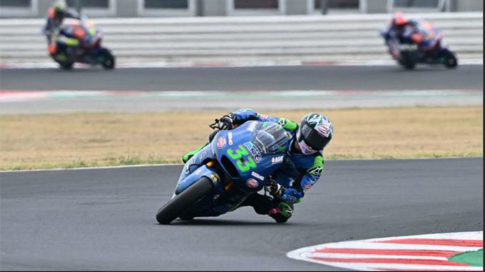 Bastianini ganó en solitario en Emilia Romaña