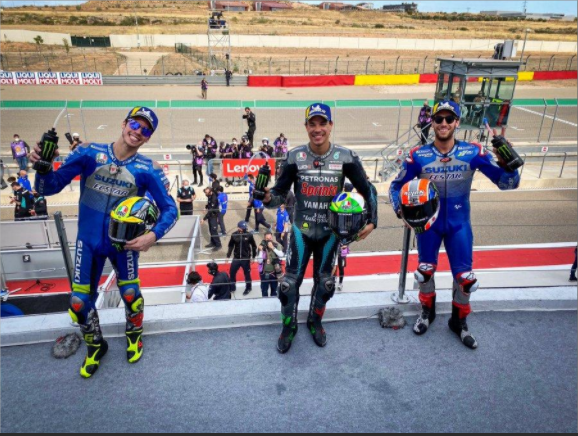 Segunda victoria de Morbidelli. Las dos Suzuki vuelven al podio y Mir es más líder