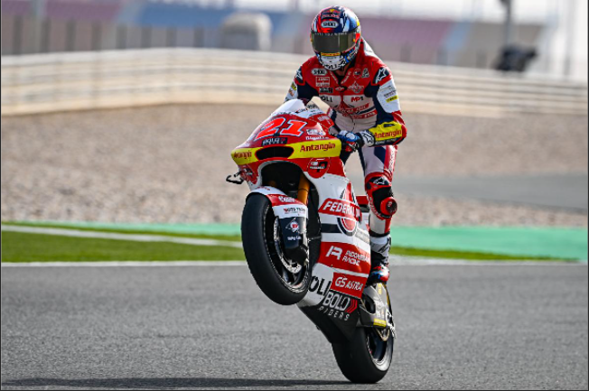 Di Giannantonio fue un auténtico martillo hoy en Jerez y logró su primera victoria en Moto2
