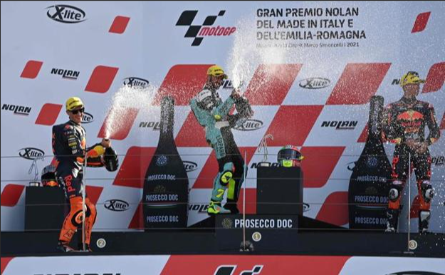 Foggia se impuso a los dos pilotos del equipo KTM Ajo, Masiá y Acosta